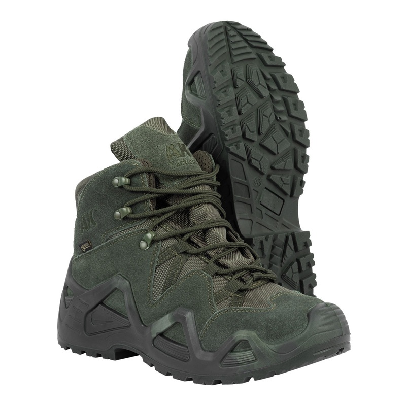 Aggressor AK Rugged Boots - Olive Green