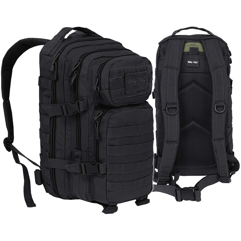 MI-TEC U Compact 20L Rugged Backpack in Black