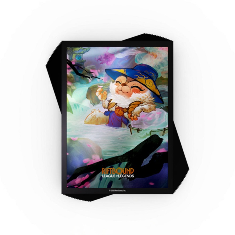 UniVersus RB-02AS01-EN Riftbound: Spiritforged Sleeves - Spirit Blossom Teemo