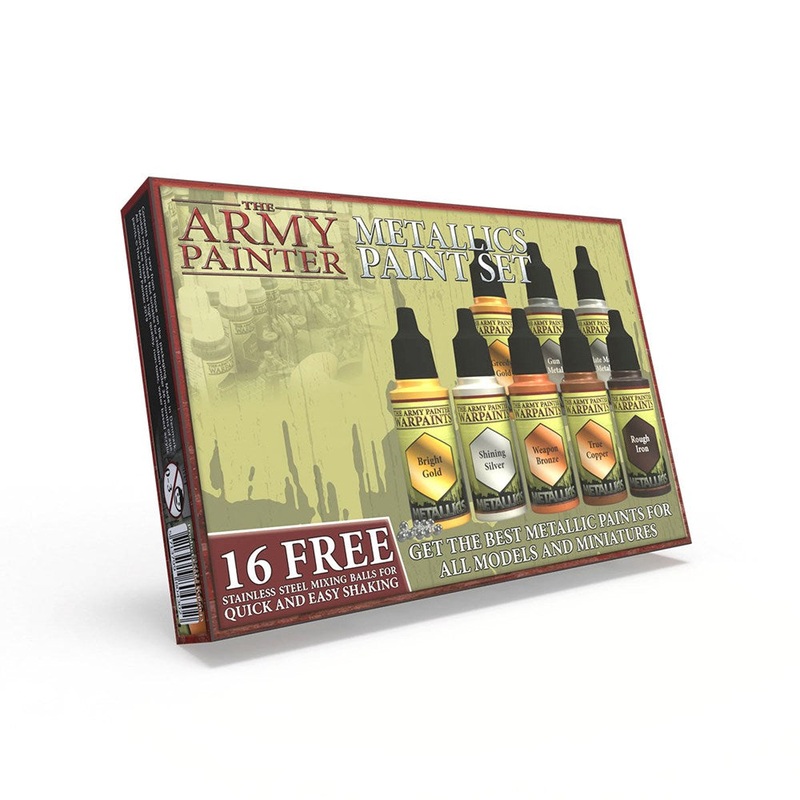 Army Painter WP8043 Paint Set Metallics Paint Set