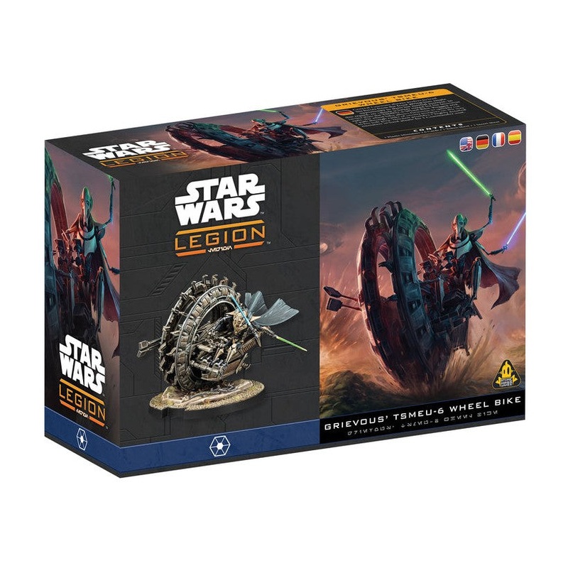 Atomic Mass Games SWQ31 Star Wars Legion General Grievous TSMEU-6 Wheel Bike