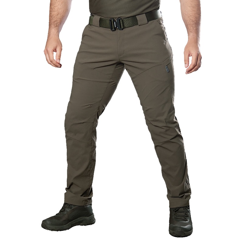 Lizard Lightweight Nylon Pants in Olive Green