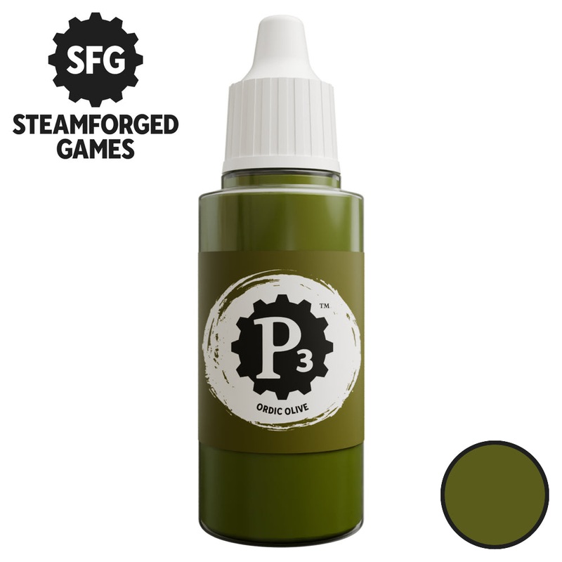 P3 Paints SFP3-N194 Ordic Olive 18ml