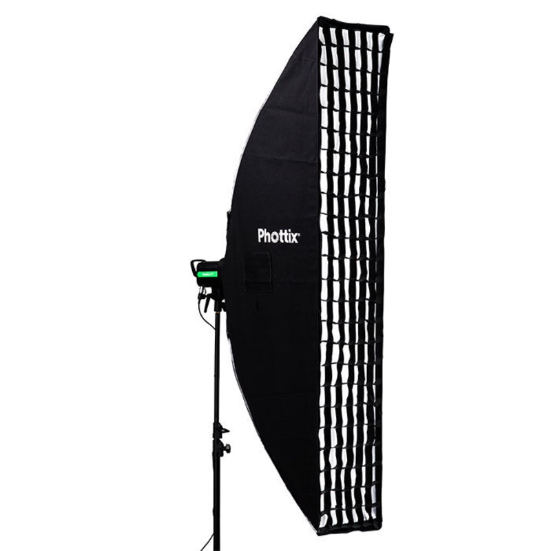 Phottix Solas Strip Softbox with Grid 16"x71"