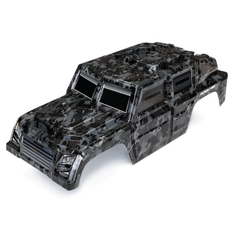 Traxxas 8211X - Body Tactical Unit Night Camo (Painted)/ Decals