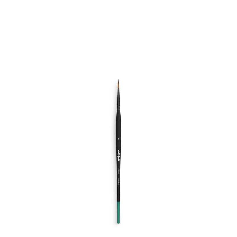 Vallejo AVB02001 Brush - Detail - Round Synthetic Brush No. 1