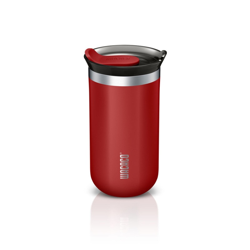 Wacaco Octaroma Lungo 300ml Thermal Travel Mug, Red