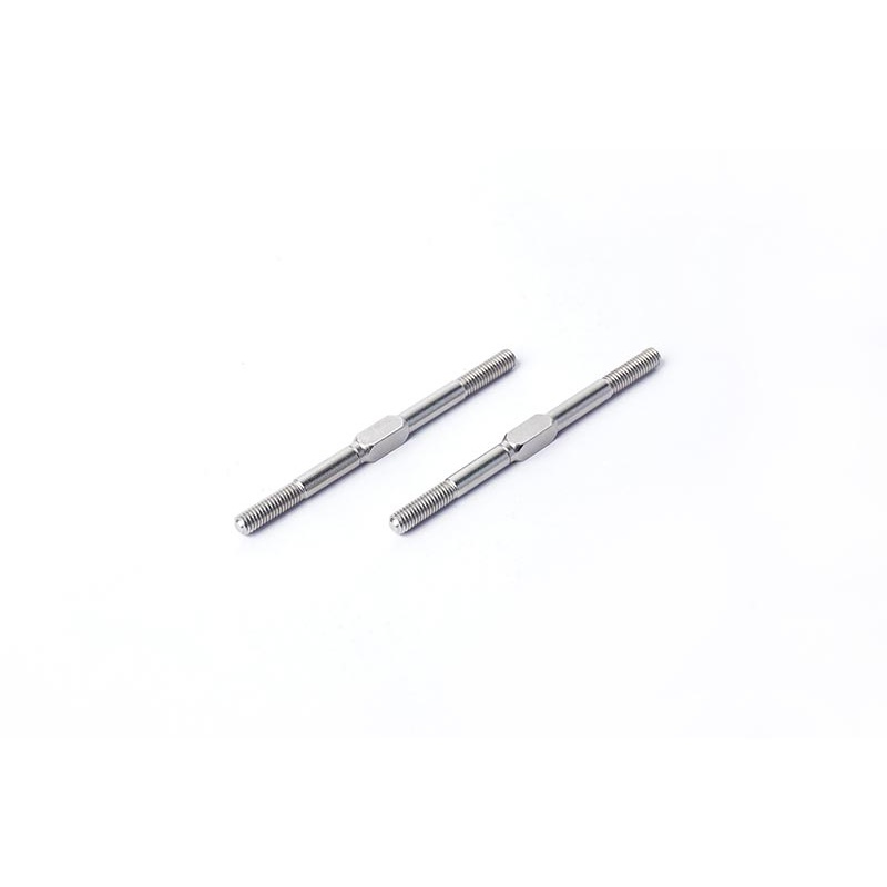 Koswork KOS12348 3x48mm Steel Heavy Duty Turnbuckle (2pcs) (Team Associated B6 Series)
