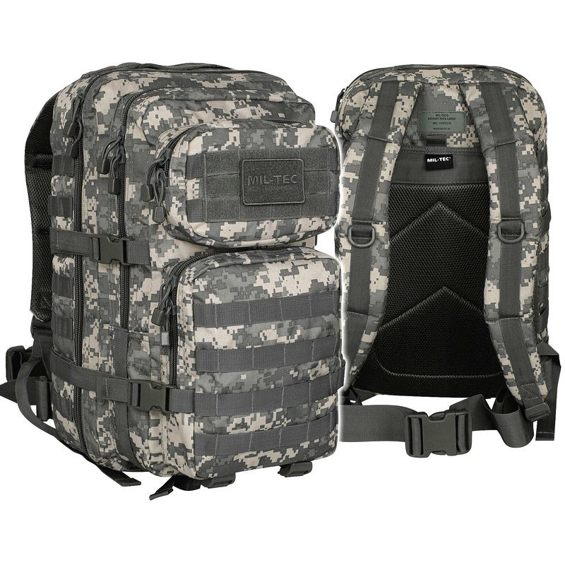 MI-TEC U Compact Large Rugged Backpack in LAT-Digital ACU