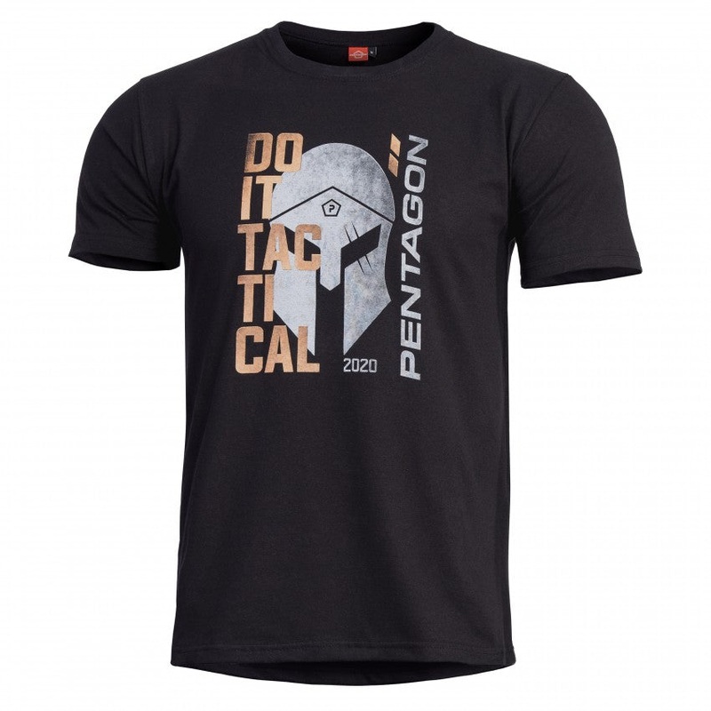 Pentagon Ageron "Do It Rugged" Black T-Shirt