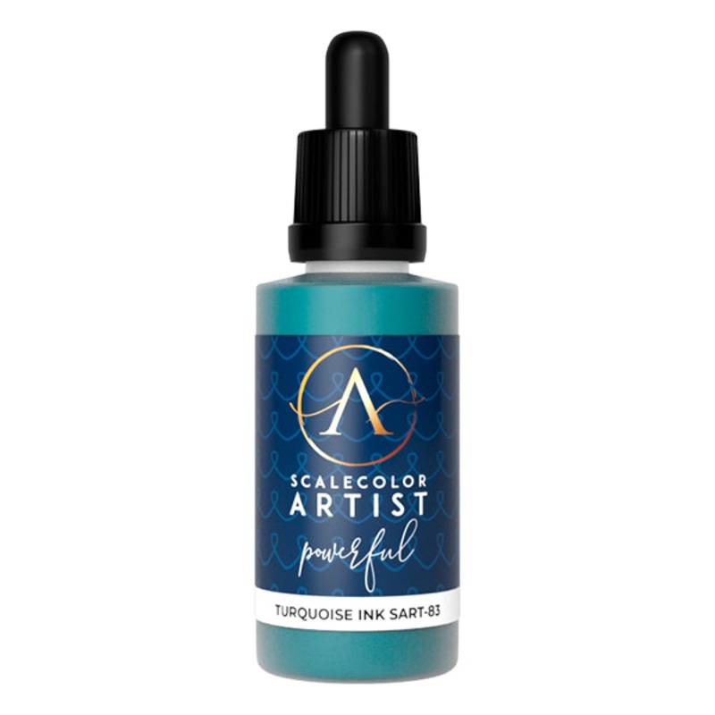 Scale 75 SART-83 Scalecolor Artist Turquoise Ink 20ml
