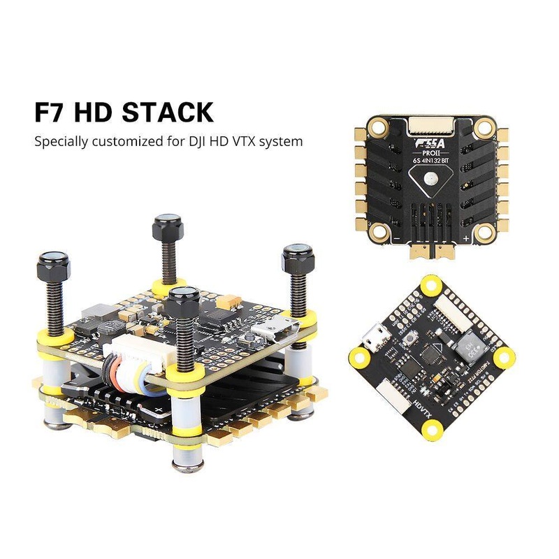 T-Motor F7 HD + F55A Pro II Stack for DJI FPV