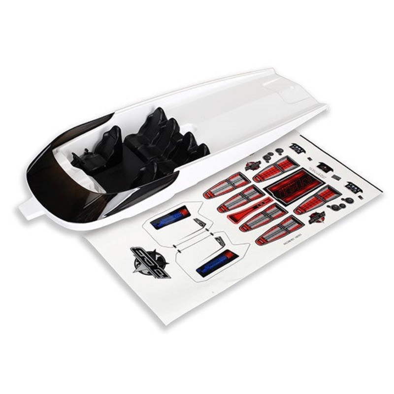 Traxxas 5765 - Hatch Dcb M41 White (No Graphics)