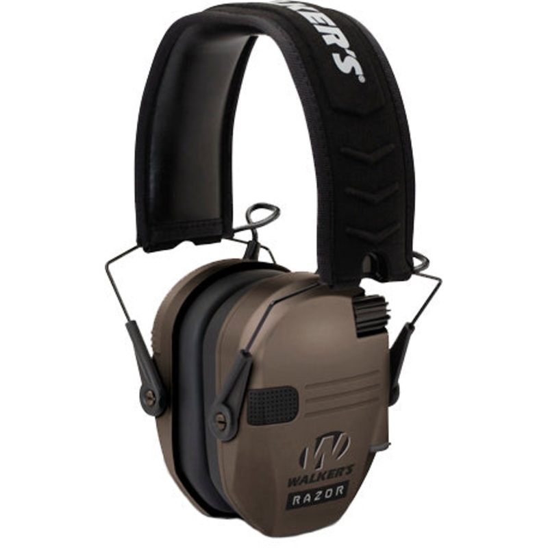 Walker's Razor Active Earbuds in Tan