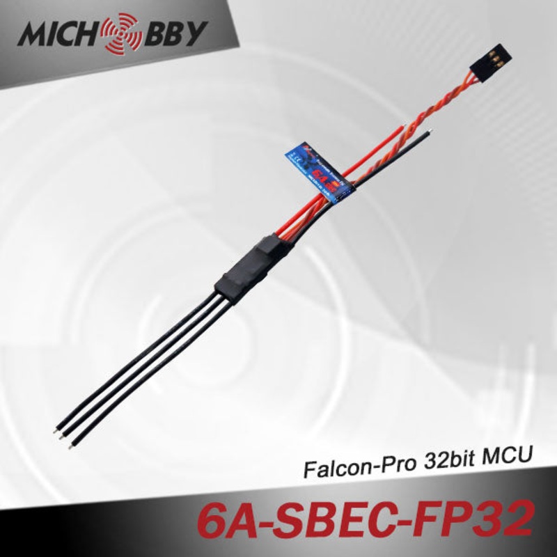 6A 2S FP Brushless ESC 32bit Speed Controller for RC Airplanes MT6ASBECFP32