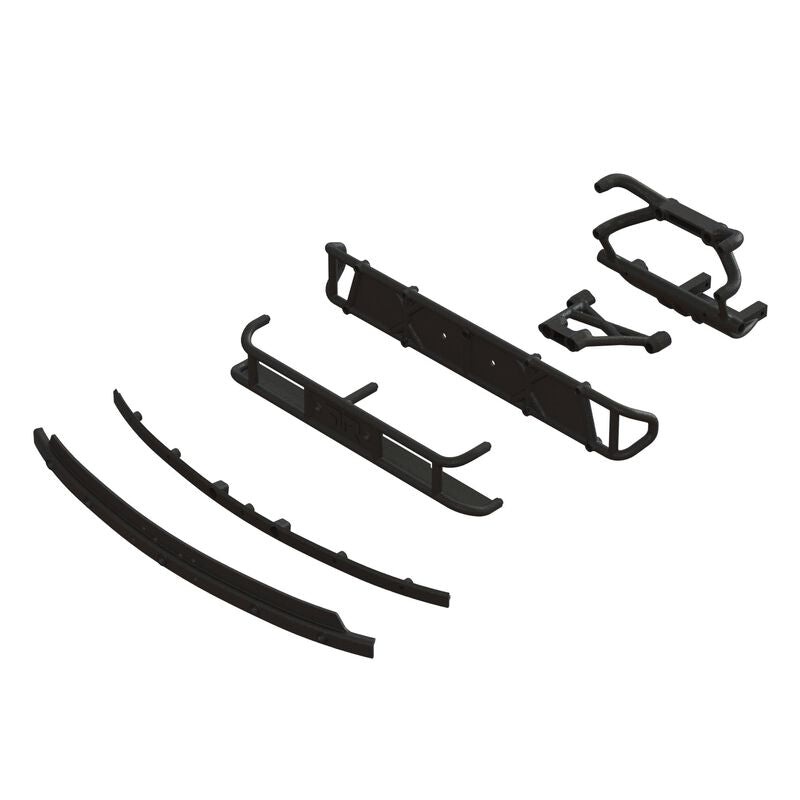 ARRMA ARA320738 Front and Rear Bumper Set Mojave 4S