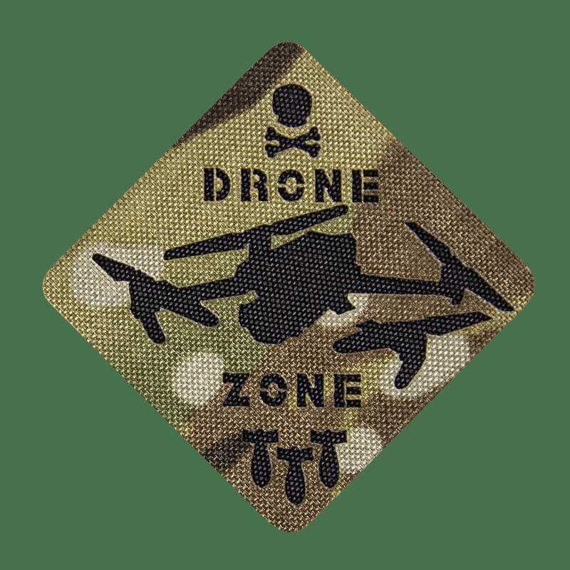 Camotec Dron Zone 6x6 Multicam Patch