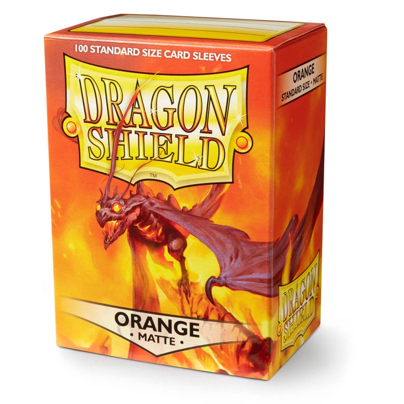 Dragon Shield AT-11013 Sleeves (100) Orange Matte