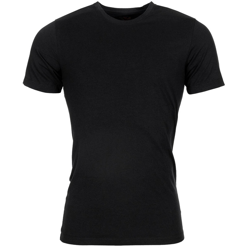 MFH Coolmax Black T-Shirt