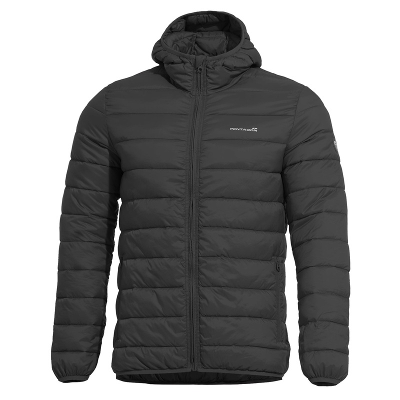 Pentagon Aurora Hooded Jacket in Black