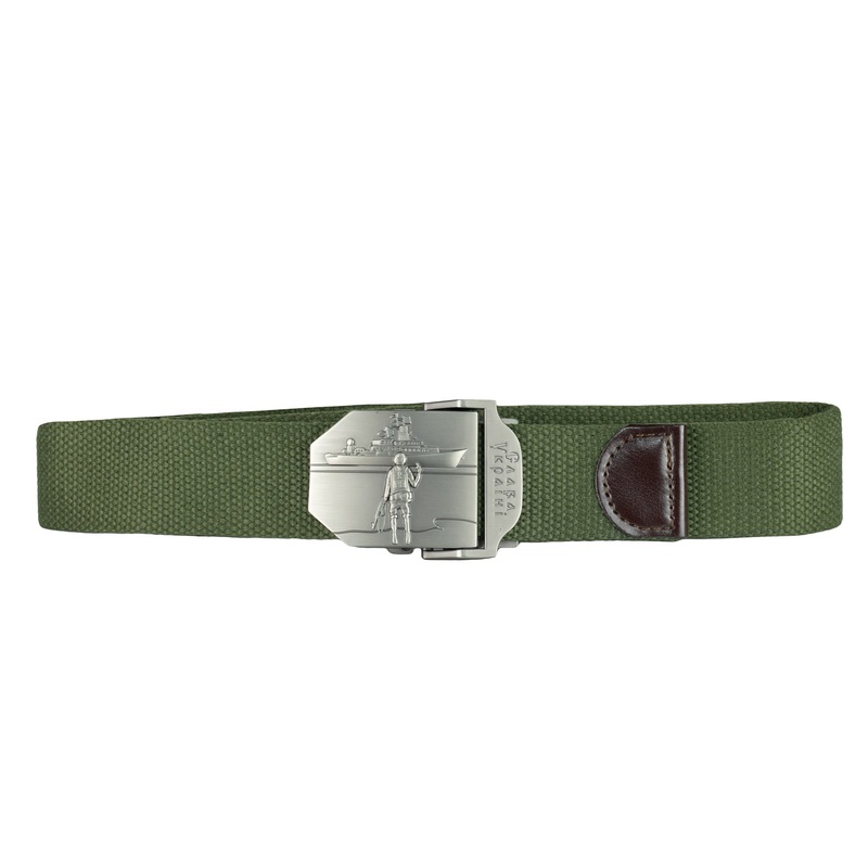 "Russian Ship" Olive Belt