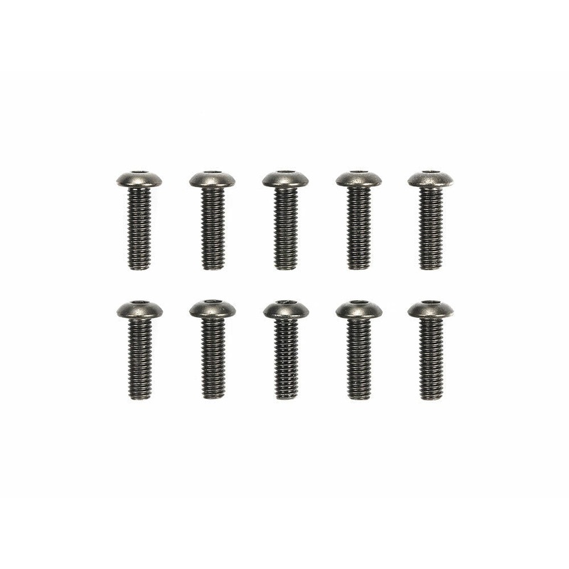 Tamiya 9805763 3x10mm Round Socket Head Screws (10pcs)