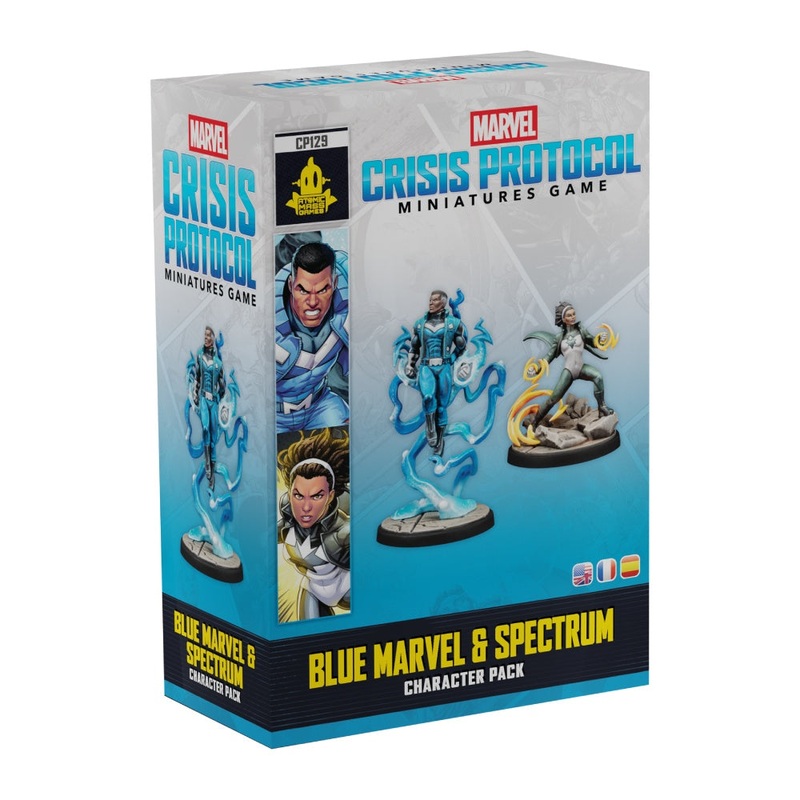 Atomic Mass Games CP129 Marvel Crisis Protocol Blue Marvel & Spectrum