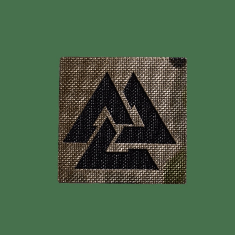 Camotec Valknut Patch - Durable Outdoor Utility Design