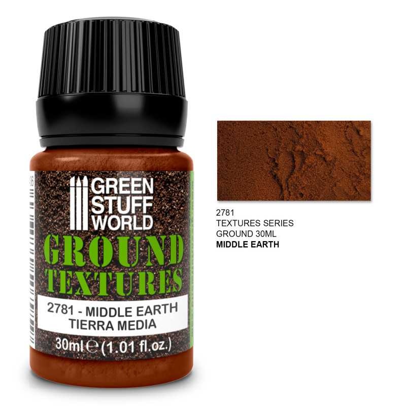 Green Stuff World 2781 Texturizing Paste / Acrylic Ground Texture MIDDLE EARTH 30ml
