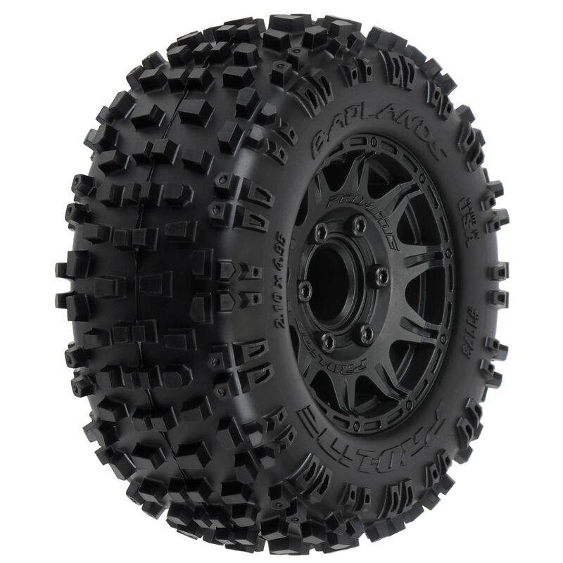 Pro-Line Badlands 2.8" Wheels with Raid 2.8"