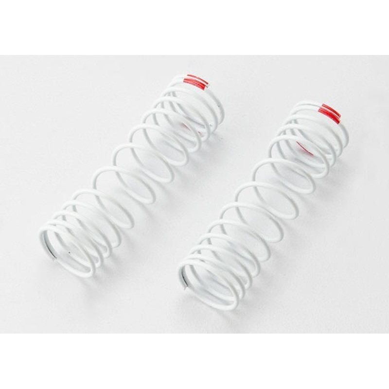 Traxxas 5860 - Springs front (white) (progressive rate) (2) (fits #5862 aluminum Big Bore shocks)