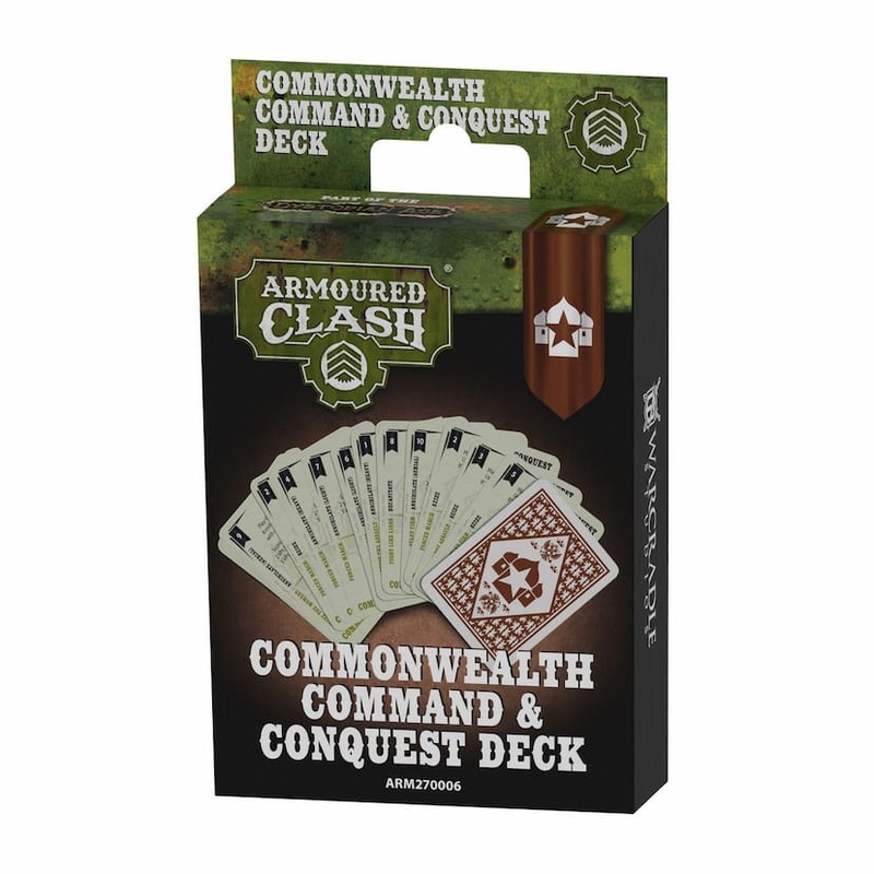 Warcradle Armoured Clash ARM270006 : Commonwealth Command & Conquest Deck