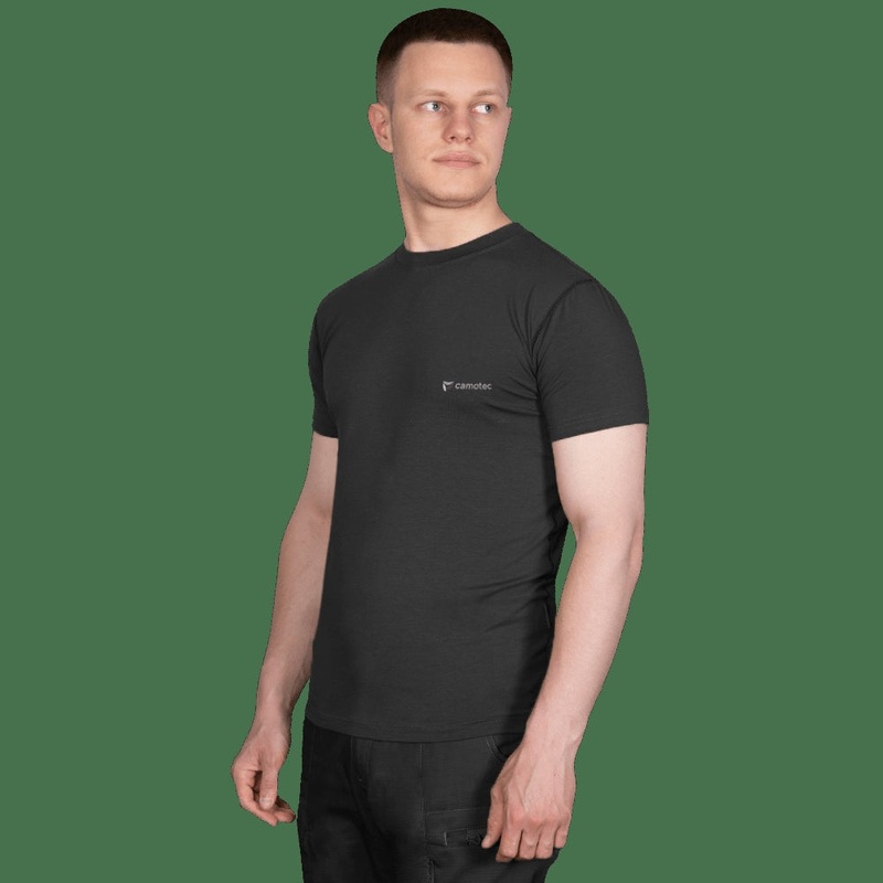 Black Modal Logo T-Shirt