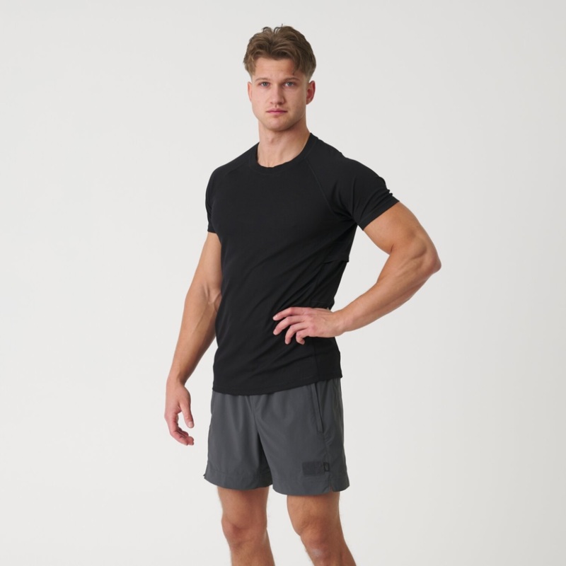 Helikon-Tex Functional Quick-Dry T-Shirt - Black, Size XXL