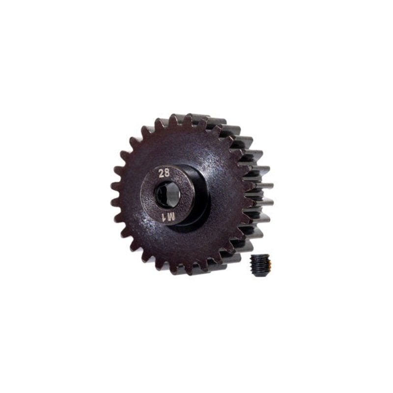 Traxxas 6467 28-Tooth Machined Pinion Gear (1.0 Mod) 5 mm Bore