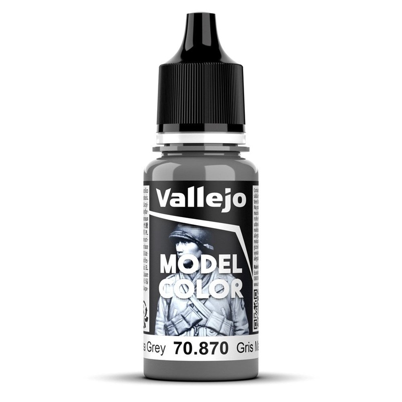 Vallejo AV70870 Model Colour Medium Sea Grey 18ml