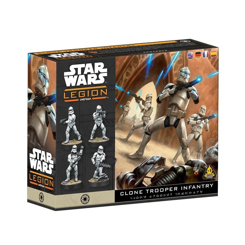 Atomic Mass Games SWQ24 Star Wars Legion Clone Troopers Infantry