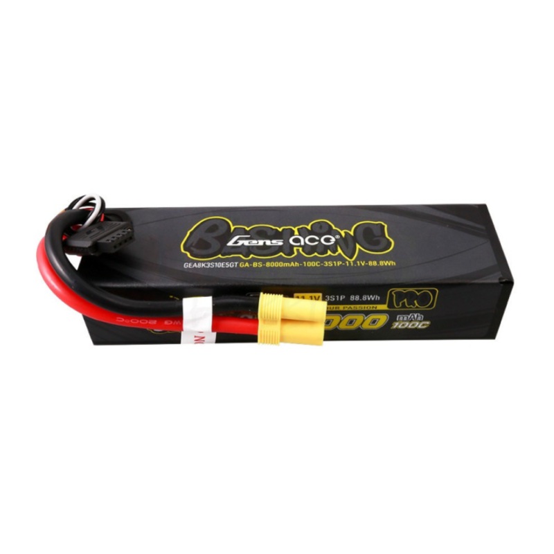 Gens Ace 8000mAh 3S 100C 11.1V LiPo Battery