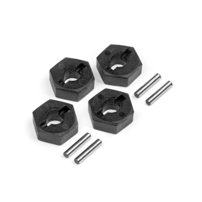 HPI Racing 115308 12mm Wheel Hex Hub Set (4)