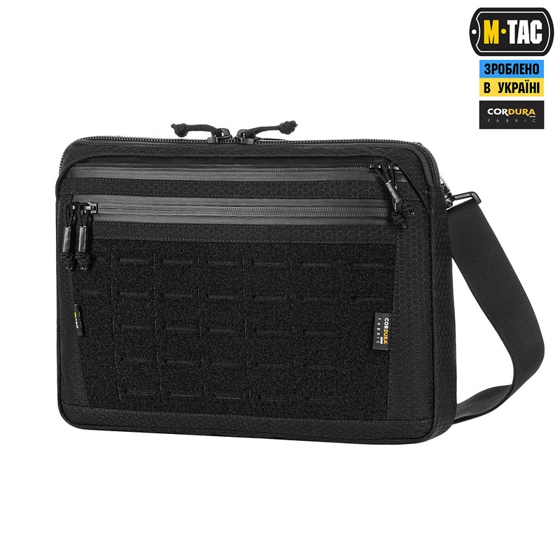 M-TAC Admin Bag Arge Elite with Velcro, Black