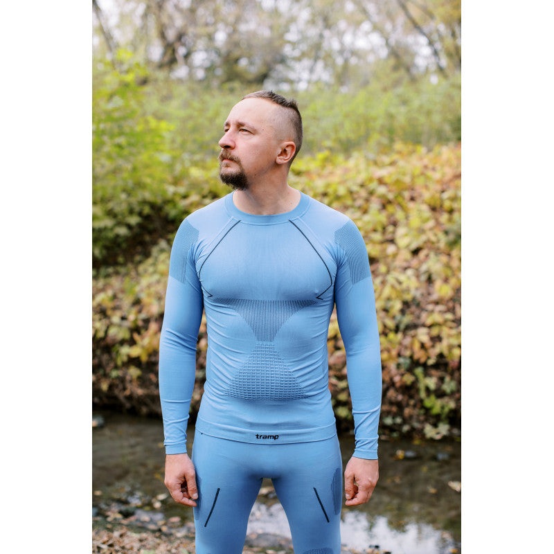 Men's Tramp Active Thermal Underwear Set (Shirt & Pants) - Blue