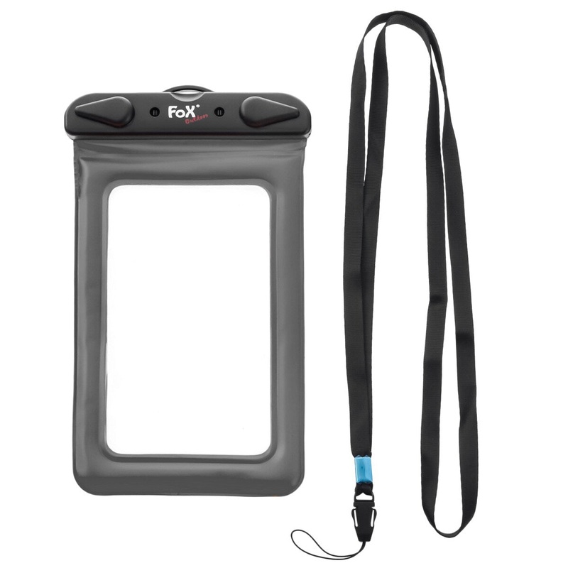 MFH Fox Outdoor Waterproof Phone Case - Black