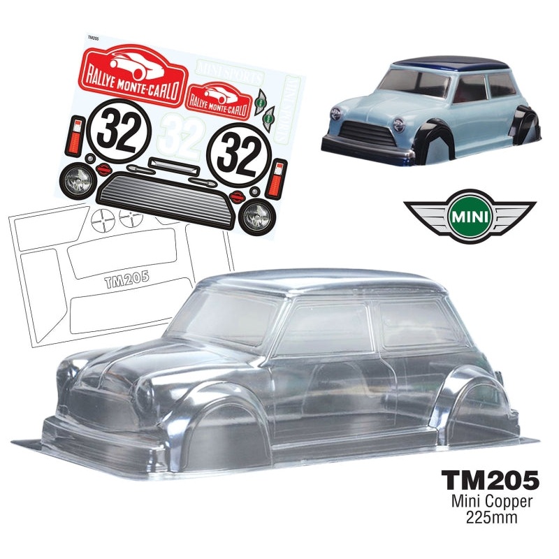 Team C TM205 1/10 MINI C BODY M Chassis