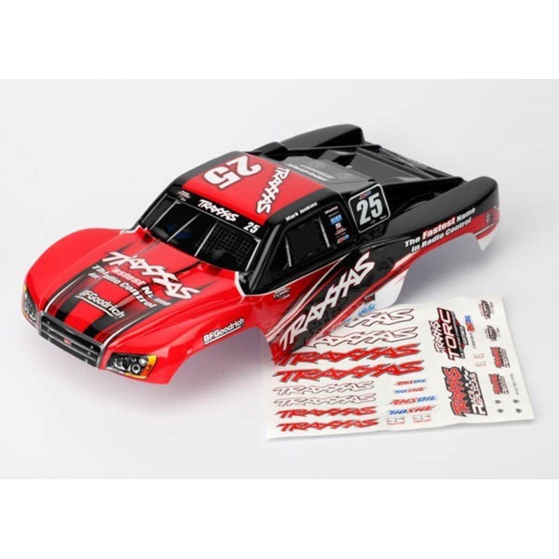 Traxxas 7084R - Body Mark Jenkins #25 1/16 Slash (Painted Decals Applied)