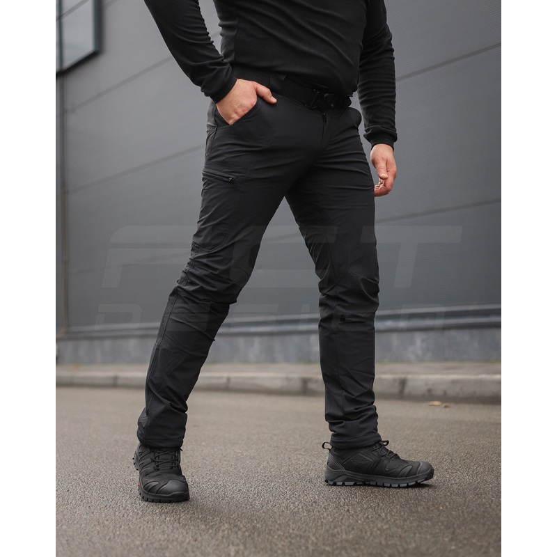 Urban Balance Black Summer Professional Rugged Pants