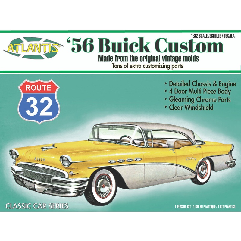 Atlantis Models AMCH1230 Models 1/32 1956 Buick Riviera Customizing