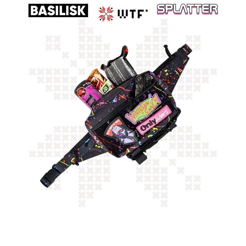 Basilisk Splatter Waist Bag
