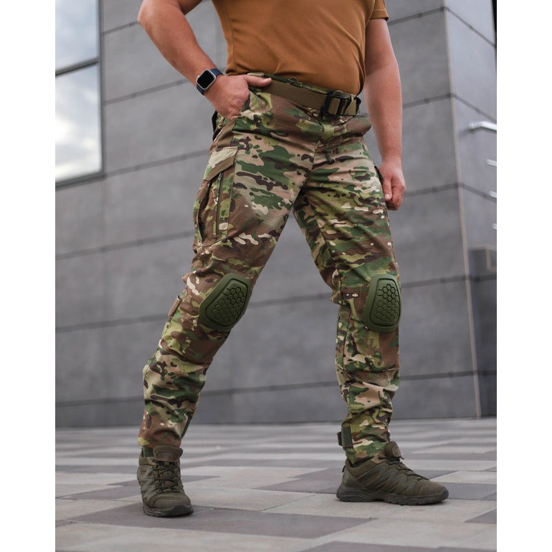 Gen 2 MultiCam Rugged Pants with Knee Pads