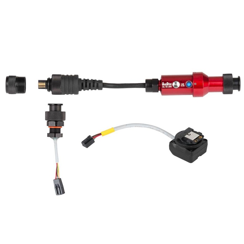 Ikelite DL2 DS Link Sony TTL Converter Ikelite ST1 Hotshoe and B1A Bulkhead Kit