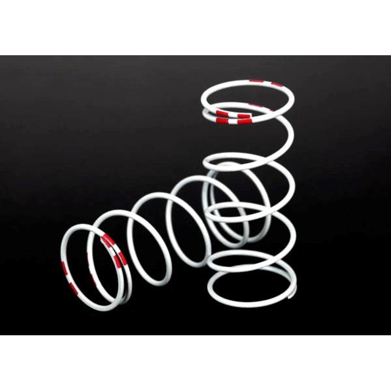 Traxxas 7445 - Spring shock white (GTR long) (0.810 rate pink) (1 pair)